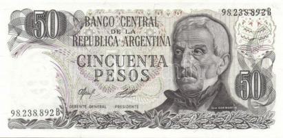 Argentína 1974-85. 5P (2x klf), 10P (3x) 2klf, 50P (3x) 2klf, 500P (1x), 1000P (1x), 5000P (1x), 10....