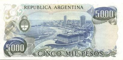 Argentína 1974-85. 5P (2x klf), 10P (3x) 2klf, 50P (3x) 2klf, 500P (1x), 1000P (1x), 5000P (1x), 10....