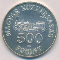 1991. 500Ft Ag "Széchenyi István" eredeti tokban, tanúsítvánnyal T:BU patina
Adamo EM122