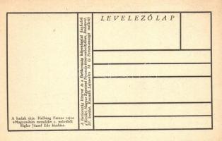 Történelmünk lapjaiból - 19 db használatlan régi magyar művészlap sorozat. Betűország képeslapjai a ...