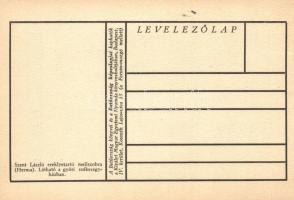 Történelmünk lapjaiból - 19 db használatlan régi magyar művészlap sorozat. Betűország képeslapjai a ...