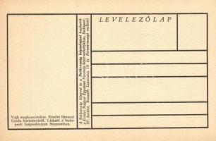 Történelmünk lapjaiból - 19 db használatlan régi magyar művészlap sorozat. Betűország képeslapjai a ...