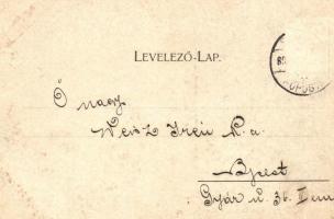 1899 Arad. Az aradi vértanúk kivégzésének 50. évfordulója emlékére - 14 db régi vágott szecessziós m...