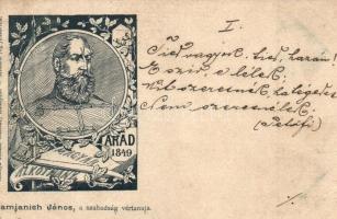 1899 Arad. Az aradi vértanúk kivégzésének 50. évfordulója emlékére - 14 db régi vágott szecessziós m...