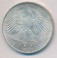 NSZK 1976D 5M Ag "Grimmelhausen halálának 300. évfordulója" T:1- 
FRG 1976D 5 Mark Ag &qu...