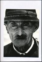 cca 1979 Bahget Iskander kecskeméti fotóművésztől 2 db feliratozott, vintage fotóművészeti alkotás +...