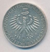 NSZK 1968D 5M Ag "Max von Pettenkofer születésének 150. évfordulója" T:1-
FRG 1968D 5 Mar...