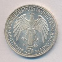 NSZK 1968D 5M Ag "Gerhard Mercator születésének 375. évfordulója" T:1-
FRG 1968D 5 Mark A...