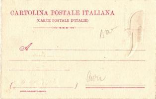 Venice, Venezia; Un Saluto. Gondola Veneziana. Silver Emb