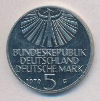 NSZK 1979G 5M Cu-Ni "Otto Hahn" T:1-
FRG 1979G 5 Mark Cu-Ni C:AU
Krause KM#151