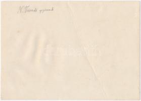 cca 1920 Nagyvárad, gyárépület, fotó, hátulján feliratozva, töréssel, 16×22,5 cm