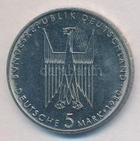 NSZK 1980F 5M Cu-Ni "Kölni Dón" T:1-
FRG 1980F 5 Mark Cu-Ni "Cologne Cathedral"...