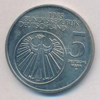 NSZK 1985F 5M Cu-Ni "A zene európai éve" T:1-
FRG 1985F 5 Mark Cu-Ni "European Year ...