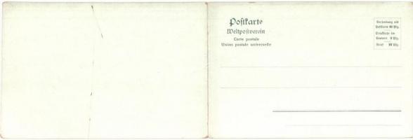 1902 Erfurt, Historischer Festzug, Jagdzug der Germanen /  Historical Pageant, German hunters. Keyse...