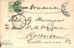 1904 Düsseldorf, Internationale Kunst und grosse Gartenbau-Ausstellung, Diorama / International Art ...