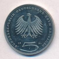 NSZK 1981J 5M Cu-Ni "Gotthold Ephraim Lessing" T:1,1- eredetileg PP
FRG 1981J 5 Mark Cu-N...