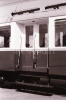 1991 Cinkota, felújított HÉV kocsi, 35 szabadon felhasználható vintage negatív, 24x36 mm