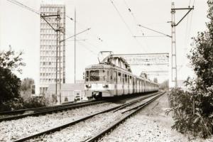 cca 1992 HÉV és villamos - Bp, Vágóhíd - Csepel, 20 db szabadon felhasználható vintage negatív, 24x36 mm