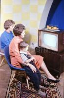 cca 1962 TV készülék professzionális, színes reklám felvételei, 5 db szabadon felhasználható vintage...