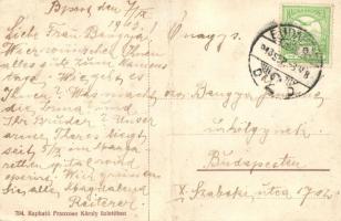 1913 Budapest II. Medve és Csalogány utca sarka, Franzoso Károly tőzsde, csemege és borkereskedése. ...