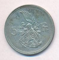 Luxemburg 1929. 5Fr Ag "Sarolta" T:2,2- 
Luxembourg 1929. 5 Francs Ag "Charlotte&quo...