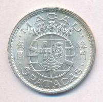 Makaó 1971. 5P Ag T:1-
Macao 1971. 5 Patacas Ag C:AU