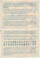 Amerikai Egyesült Államok 1947(?) 9c + Dánia DN 70ö "Nemzetközi válaszdíjszelvény" mindket...