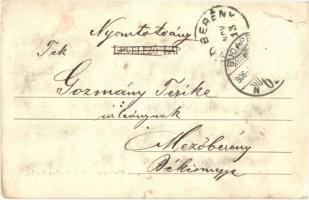 1906 Budapest VII. Emke Kávéház a Rákóczi úton, Bonyhárd M. fogorvosi intézete valószínű az orvossal...