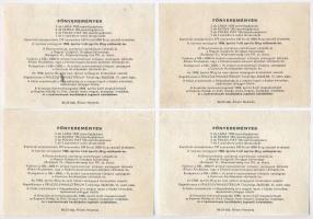 Budapest 1988. "Magyar Újságírók Országos Szövetsége" által rendezett sorsjáték sorsjegye ...