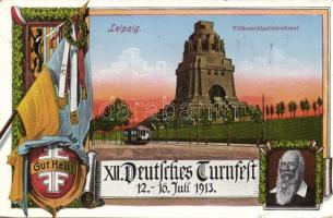 Leipzig Deutsche Turnfest 1913 military monument (Rb)