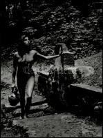 cca 1988 Menesdorfer Lajos (1941-2005) budapesti fotóművész hagyatékából, 2 db pecséttel jelzett vin...