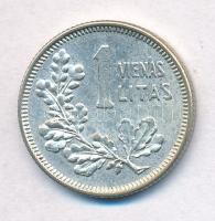 Litvánia 1925. 1L Ag T:2 ph.
Lithuania 1925. 1 Litas Ag C:XF edge error
Krause KM#76