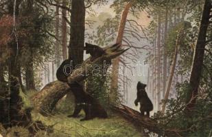 5 db régi állat motívumlap / 5 pre-1945 animal motive cards