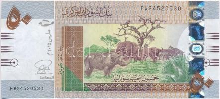 Szudán 2015. 50Ł T:III szép papír Sudan 2015. 50 Pounds C:F nice paper