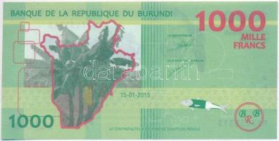 Burundi 2015. 1000Fr T:I
Burundi 2015. 1000 Francs C:UNC