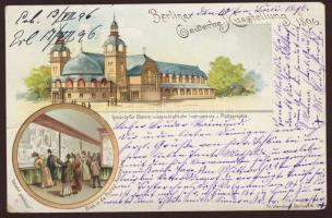 1896 Berlin  Industry-expo Litho