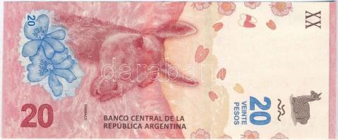 Argentína 2017. 20P T:I- Argentina 2017. 20 Pesos C:AU