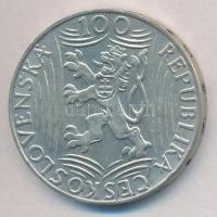 Csehszlovákia 1949. 100K Ag "Sztálin" T:1- ph.
Czechoslovakia 1949. 100 Korun Ag "St...