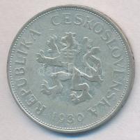 Csehszlovákia 1930. 5K Ag T:2-
Czechoslovakia 1930. 5 Korun Ag C:VF
Krause KM#11