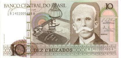 Brazília 1986-87. 10C, 50C, 100C teljes sor T:I