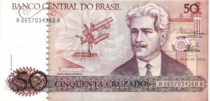 Brazília 1986-87. 10C, 50C, 100C teljes sor T:I