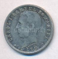 Románia 1906. 1L Ag "I. Károly" T:2- 
Romania 1906. 1 Leu Ag "Carol I" C:VF
Kr...