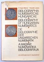 F. Fejér Mária - Huszár Lajos: A magyar numizmatika bibliográfiája, Akadémiai kiadó Budapest, 1977. Sérül külső borító