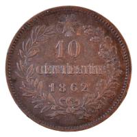Olaszország 1862. 10c Cu "II. Viktor Emánuel" T:2 ph., apró ü. / Italy 1862. 10 Centesimi ...
