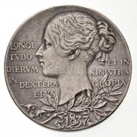 Nagy-Britannia 1897. "VICTORIA ANNVM REGNI SEXAGESIMVM FELICITER CLAVDIT XX IVN MDCCCXCVII / LO...