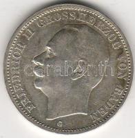 D.Reich/Baden 1912 3M Friedrich II ezüst  T:2