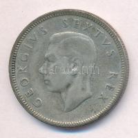 Dél-Afrika 1951. 2Sh Ag II. Erzsébet T:2- South Africa 1951. 2 Shilling Ag Elisabeth II C:VF Krause KM#38.2