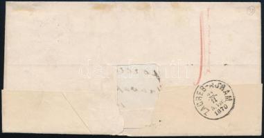 10kr on domestic cover 2nd weight class "KARLOVAC-KARLSTADT" - "ZAGREB-AGRAM" 10...