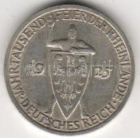 D.Reich/Weimarer Rep./Reihnlande, 1925A, 3 M, Silber, J.321, Erh.:ss /nagyon szép