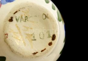 Városlődi kerámia Ceglédi emlék felirattal 8 cm. Rajta apró lepattanás